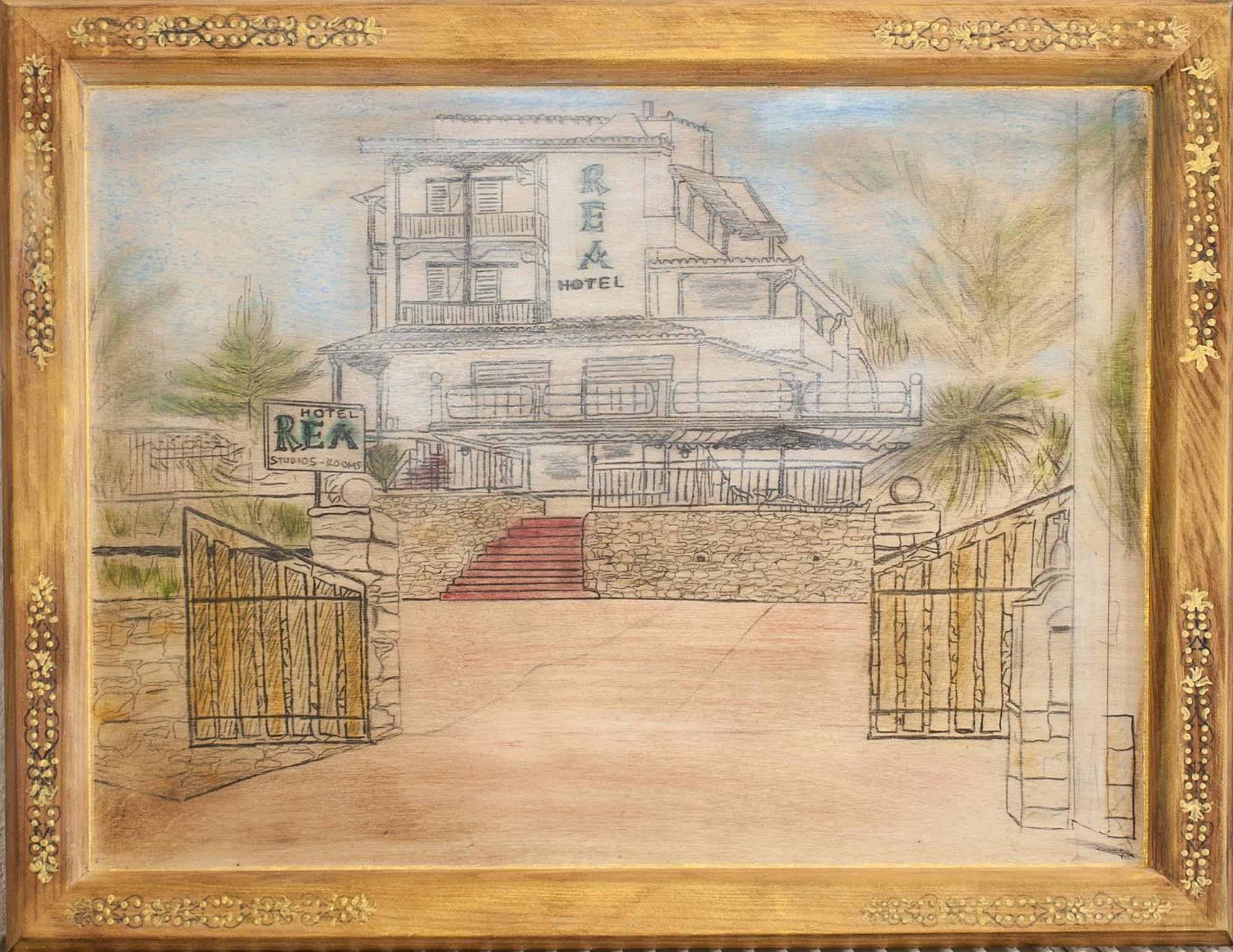 Hotel Rea Megali Ammos  Bagian luar foto